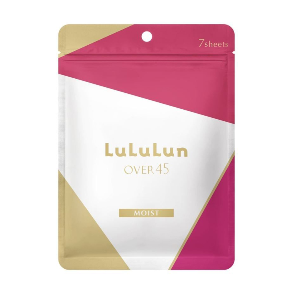 Тканинна маска для обличчя Lululun Over 45 Camellia Pink, 7 шт